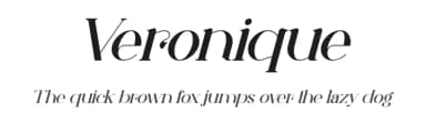 Veronique by Irfan Hidayat — Serif Font — thumbnail 1