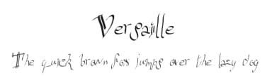 Versaille by Gaelleing — Script Handwritten Font — thumbnail 1
