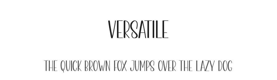 Versatile by Scratchones — Script Handwritten Font