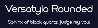 Versatylo Rounded by Variatype — Sans Serif Font — thumbnail 2