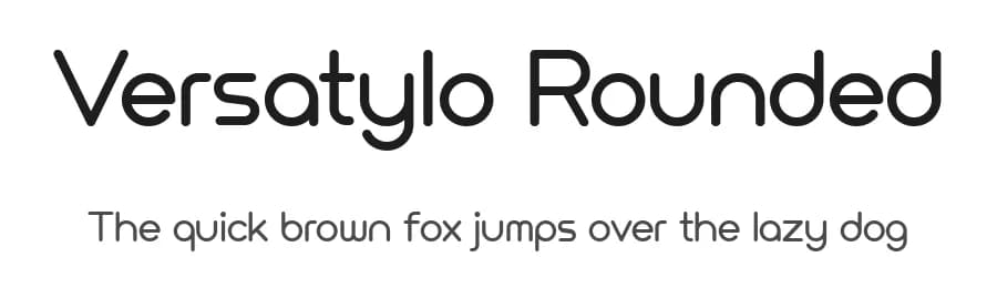 Versatylo Rounded by Variatype — Sans Serif Font