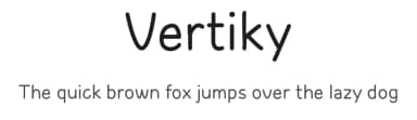 Vertiky by Amru ID — Script Handwritten Font — thumbnail 1