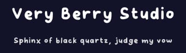 Very Berry Studio by veryberrydeary — Script Handwritten Font — thumbnail 2