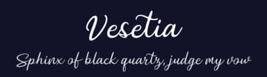 Vesetia by 7NTypes — Script Handwritten Font — thumbnail 2