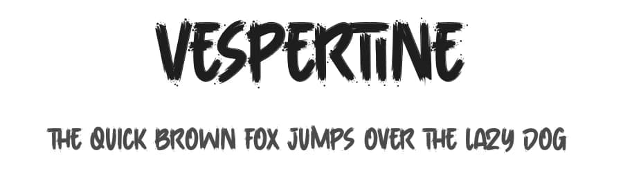 Vespertine by Gassstype — Script Handwritten Font