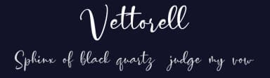 Vettorell by Fadhil Aqsa — Script Handwritten Font — thumbnail 2