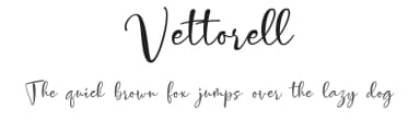 Vettorell by Fadhil Aqsa — Script Handwritten Font — thumbnail 1
