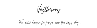 Vezthisory by StringLabs Creative Studio — Script Handwritten Font — thumbnail 1