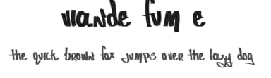 Viande Fumée by Tuna Fish — Script Handwritten Font — thumbnail 1
