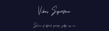 Vibes Signature by Pustudio — Script Handwritten Font — thumbnail 2