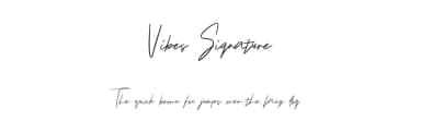 Vibes Signature by Pustudio — Script Handwritten Font — thumbnail 1