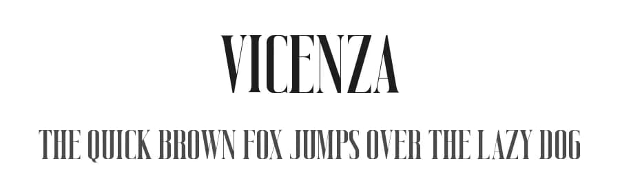 Vicenza by Almarkhatype — Serif Font