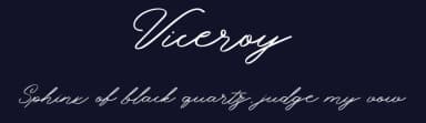 Viceroy by RGB Studio — Script Handwritten Font — thumbnail 2