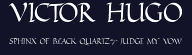 Victor Hugo by Brian Kindle — Script Handwritten Font — thumbnail 2