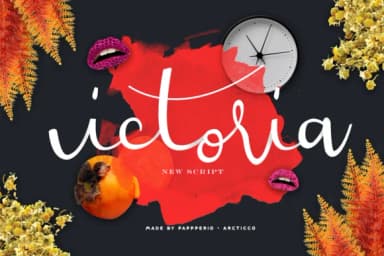 Victoria Font by Ease Type — Script Handwritten Font — thumbnail 1