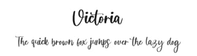 Victoria by Balpirick Studio — Script Handwritten Font — thumbnail 1