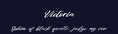 Victoria by Kong Font — Script Handwritten Font — thumbnail 2