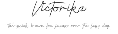 Victorika by Sanggrama Visual Studio — Script Handwritten Font — thumbnail 1