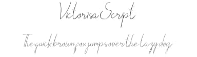Victorisa Script by Edric Studio — Script Handwritten Font — thumbnail 1