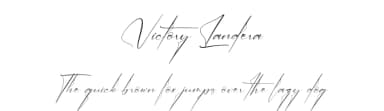 Victory Landera by Perspectype Studio - Letterena.com — Script Handwritten Font — thumbnail 1