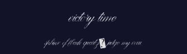 Victory Time by Xerographer Fonts — Script Handwritten Font — thumbnail 2
