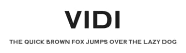 Vidi by Robert Peck — Sans Serif Font — thumbnail 1