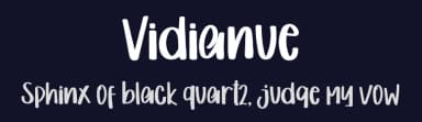 Vidianue by Inermedia Studio — Script Handwritten Font — thumbnail 2