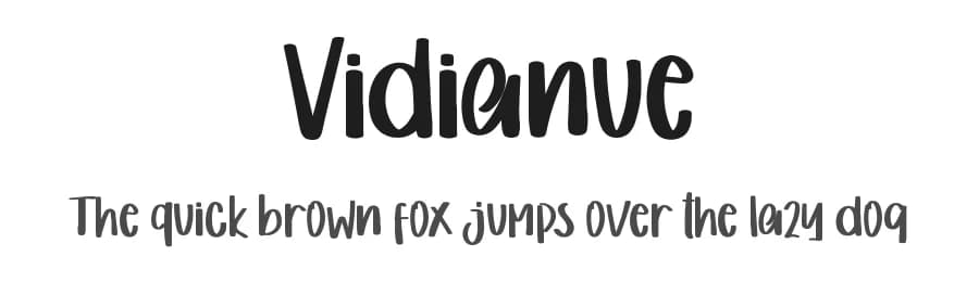 Vidianue by Inermedia Studio — Script Handwritten Font