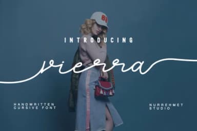 Vierra Font by Nurrehmet Studio — Script Handwritten Font — thumbnail 1