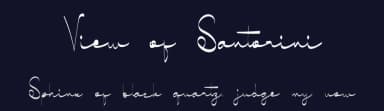 View of Santorini by Erik Studio — Script Handwritten Font — thumbnail 2