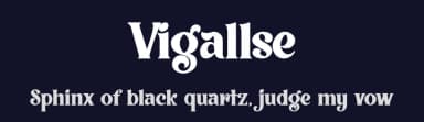 Vigallse by Krakenbox Std — Sans Serif Font — thumbnail 2