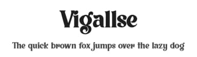Vigallse by Krakenbox Std — Sans Serif Font — thumbnail 1