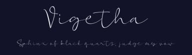 Vigetha by Awanstudioz — Script Handwritten Font — thumbnail 2