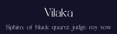 Vilaka by Nestype — Serif Font — thumbnail 2