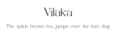 Vilaka by Nestype — Serif Font — thumbnail 1