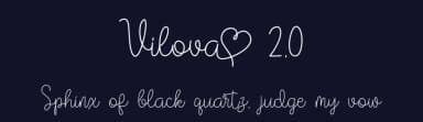 Vilova 2.0 by Madatype Studio — Script Handwritten Font — thumbnail 2