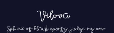 Vilova by Madatype Studio — Script Handwritten Font — thumbnail 2