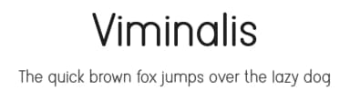 Viminalis by Eko Samp — Sans Serif Font — thumbnail 1