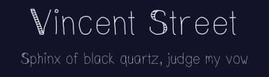 Vincent Street by Karin McCombes — Script Handwritten Font — thumbnail 2