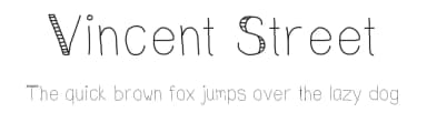 Vincent Street by Karin McCombes — Script Handwritten Font — thumbnail 1