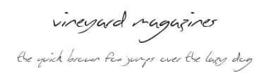 Vineyard Magazines by JSH creates — Script Handwritten Font — thumbnail 1