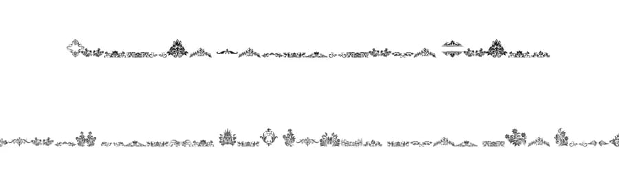 Vintage Decorative Signs by Sughayer Foundry — Dingbats Font