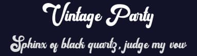 Vintage Party by PutraCetol Studio — Script Handwritten Font — thumbnail 2