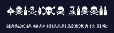 Vintage Poison by Woodcutter — Dingbats Font — thumbnail 2