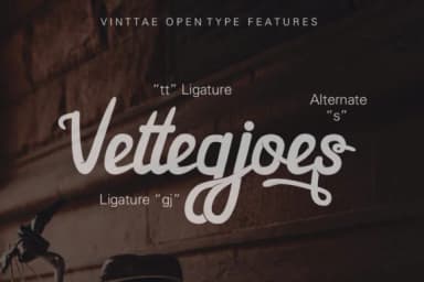 Vinttae Font by leamsign — Script Handwritten Font — thumbnail 5