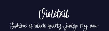 Violetail by Balpirick Studio — Script Handwritten Font — thumbnail 2