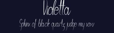 Violetta by Mytype Studio — Script Handwritten Font — thumbnail 2