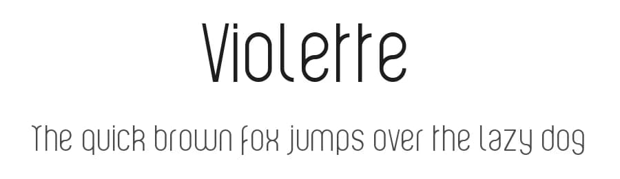 Violette by Benoît Sjöholm — Sans Serif Font