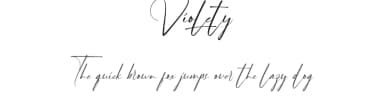 Violety by NihStudio — Script Handwritten Font — thumbnail 1