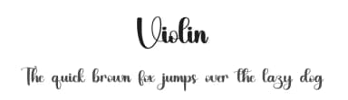 Violin by Inermedia Studio — Script Handwritten Font — thumbnail 1